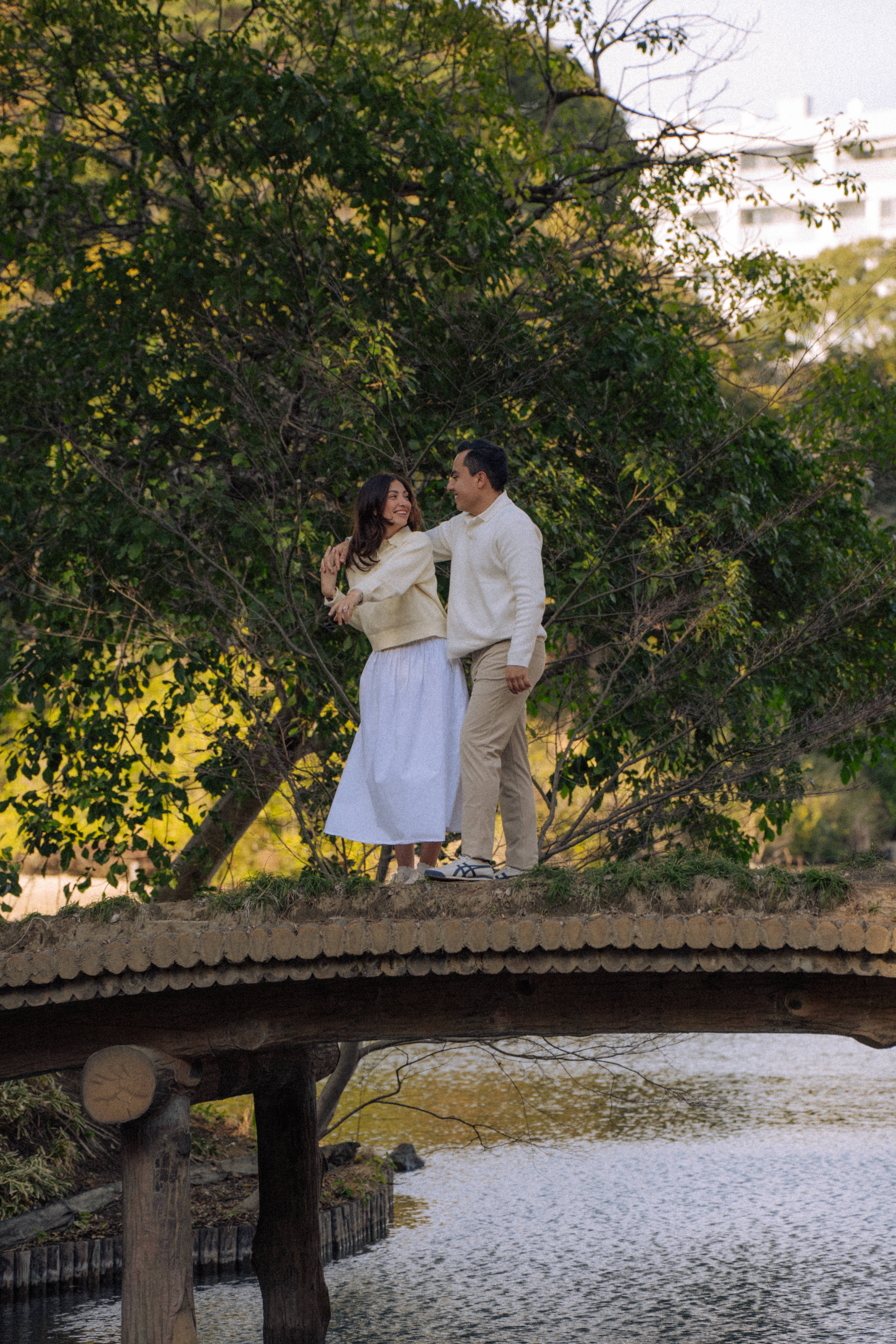 Alexandra y César en Japón